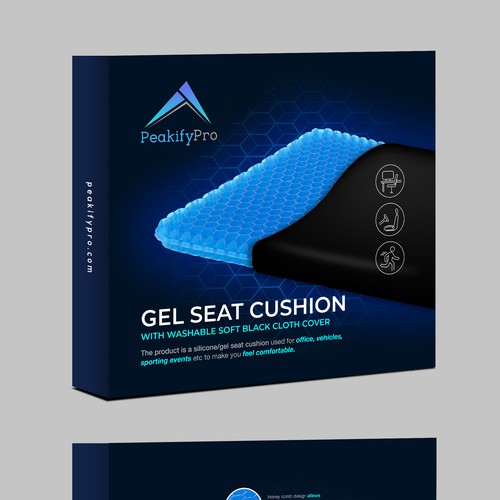 Gel Seat Cushion Design for Amazon