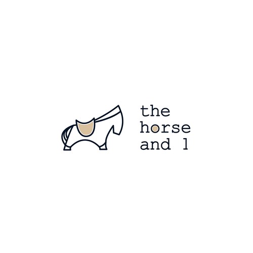 Horse logo concept