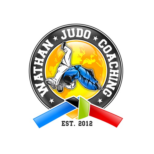 Create an iconic Judo Coaching Logo for a Proffesional Judo coach