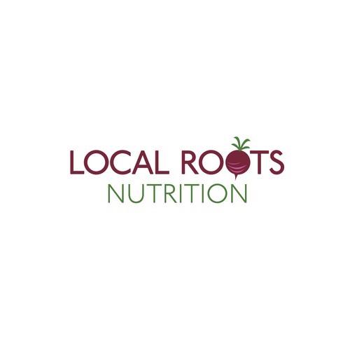 Clean, modern logo for nutrition company