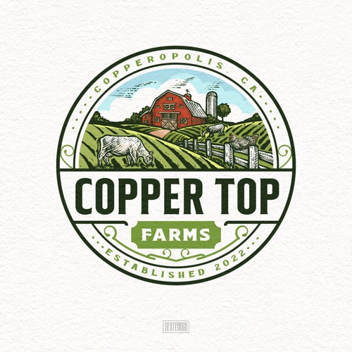 Copper Top Farms Logo