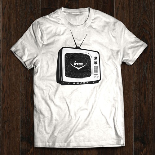 Retro TV  design for a t-shirt