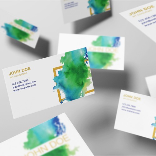 Business card template