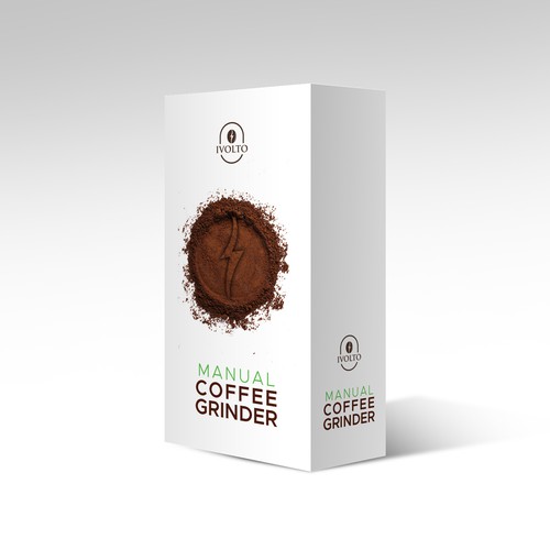 Coffee grinder packaging design