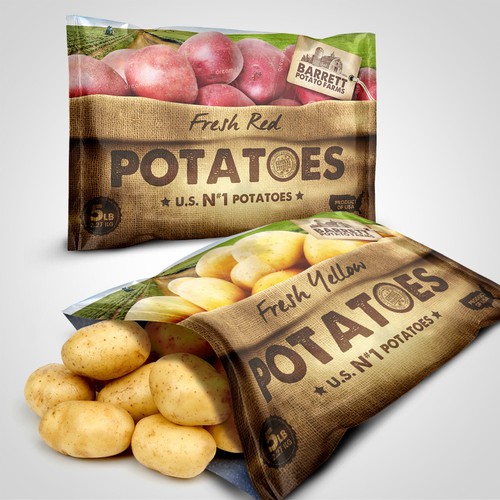 Barret Potato Farms Bags