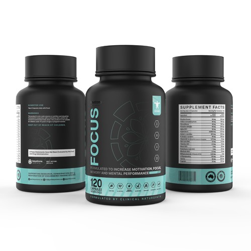 Supplement Label Design