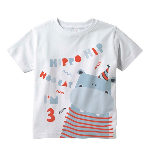 Kids birthday t shirt design