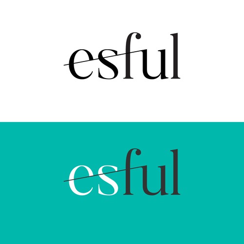 Logotype concept for esful