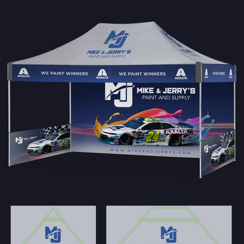 Canopy Tent Booth Design