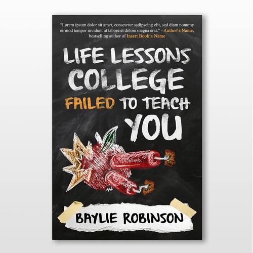 Cover for a school-related book