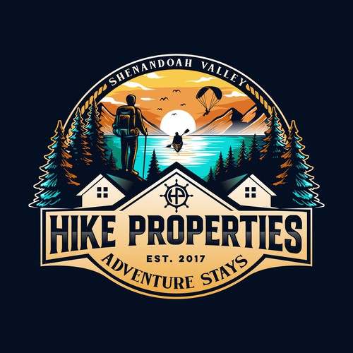 ADVENTURE LOGO FOR LARGE PROPERTY MANAGMENT COMPANY