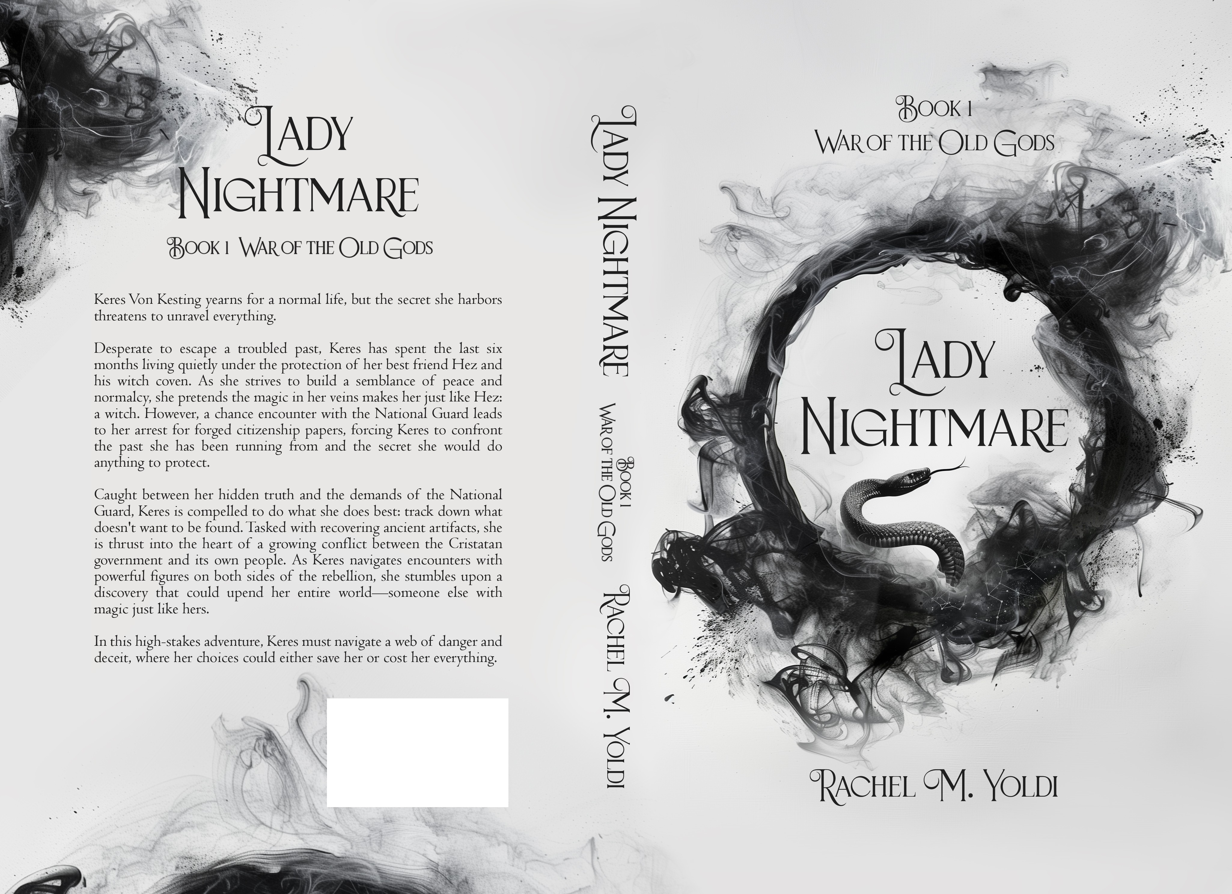 Cover Contest for the first book in a high fantasy series depicting a war among Gods