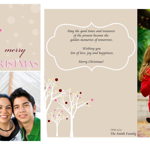 Picaboo Folded 5" x 7" Christmas Cards (will award up to 20 designs!)