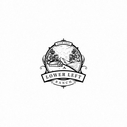 Vintage rusty style logo
