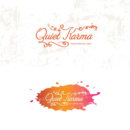 Quiet Karma logo design