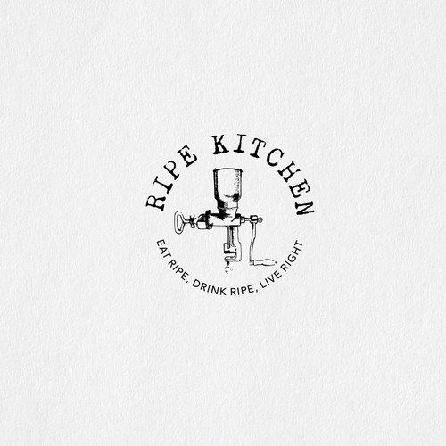 Logo for new Organic and Healthy Restaurant and Cafe