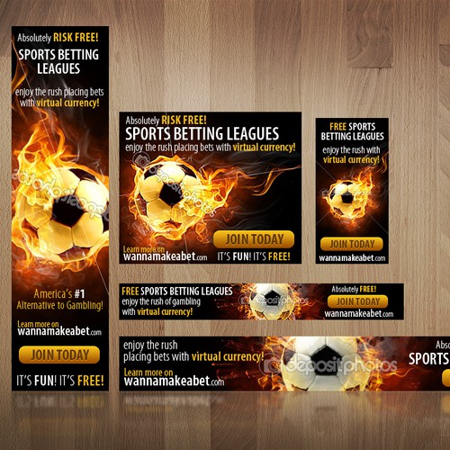 Create the next banner ad for Wannamakeabet.com