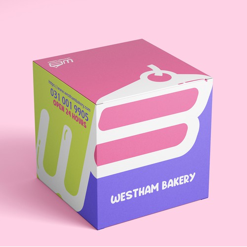 Westham Bakery Cake Box