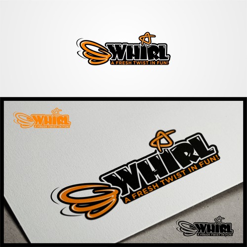 bold logo for whirl