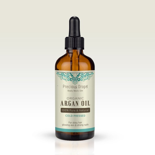 Label design for Argan Oil