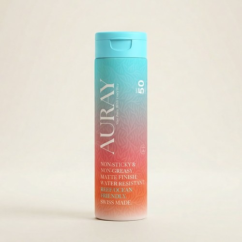 AURAY Sunscreen Packaging Design