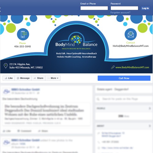Facebook Cover page BodyMind Balance