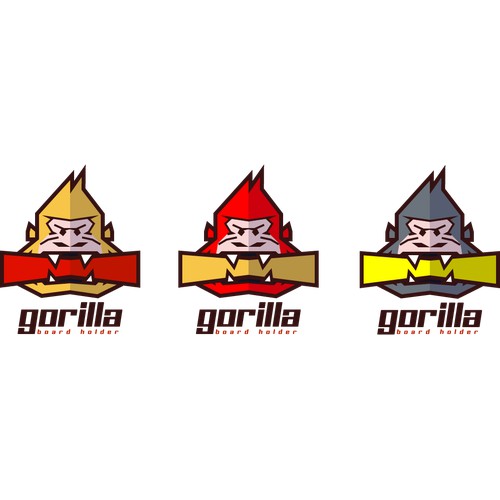 Create the next logo for Gorilla Board Holder