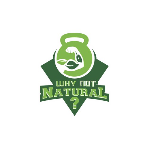 Innovative logo concept for healthy supplement company