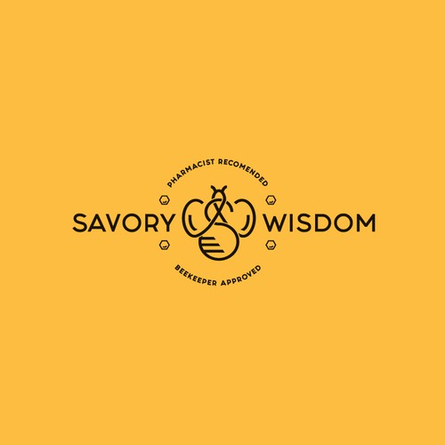 Monogram concept logo for SAVORY WISDOM