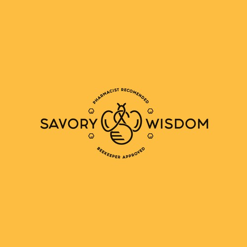 Monogram concept logo for SAVORY WISDOM