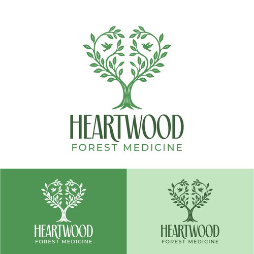 Heartwood Logo Design