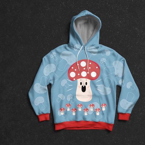 Mushroom hoodie