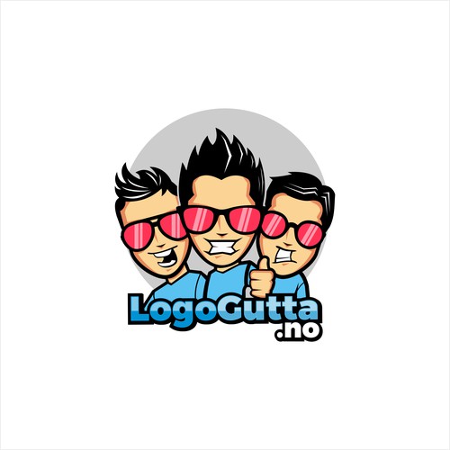 Logo for logogutta.no