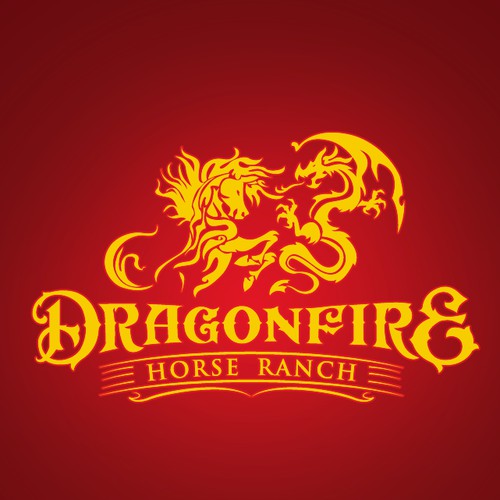 Dragonfire logo concept