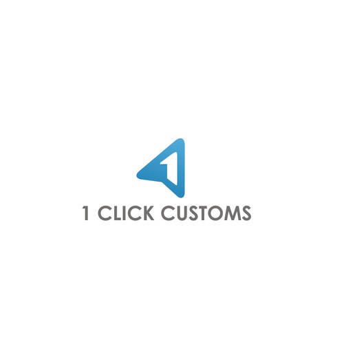 Logo Design for 1 Click Customs