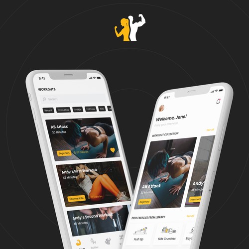 Workout Mobile Application Design