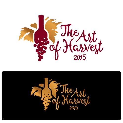 Artistic logo our annual harvest party event t-shirts"The Art of Harvest