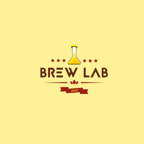 Create a modern logo for a high tech nanobrewery