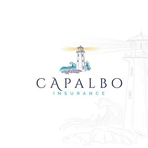 Capalbo Insurance logo - Unique spin for an old conservative industry