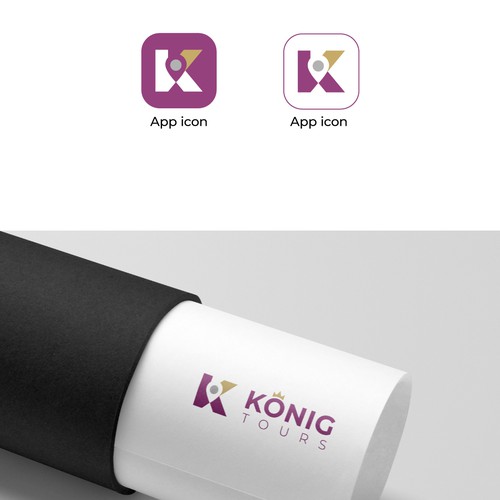 Logo for travel agency