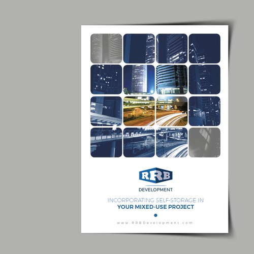 Marketing brochure for real estate developer