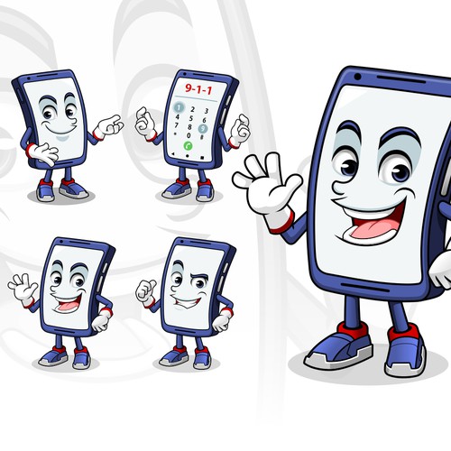 Mascot design for Commission on State Emergency Communications