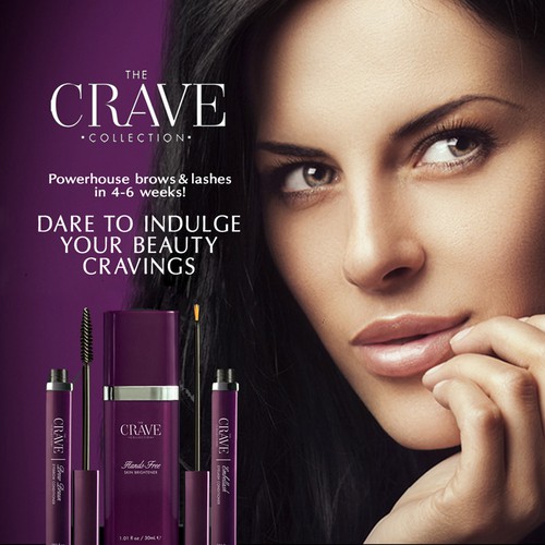 The Crave Cosmetics Magazine Ad