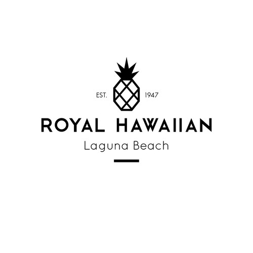 Bold logo concept for Royal Hawaiian