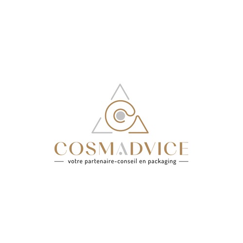 cosmo advice logo design