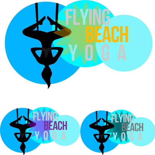 Mistical Logo for a Flying yoga teacher