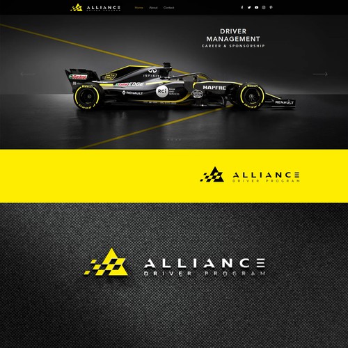 Logo for race corporation Alliance
