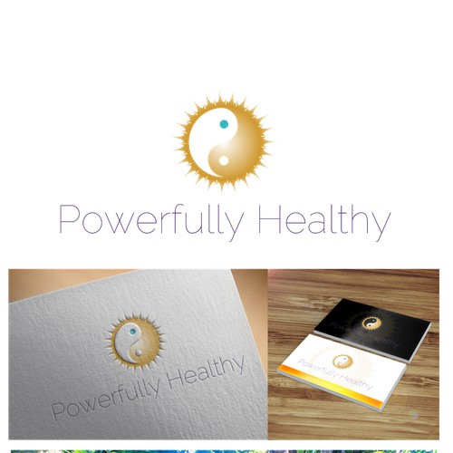 Create a memorable trademark logo for Powerfully Healthy!