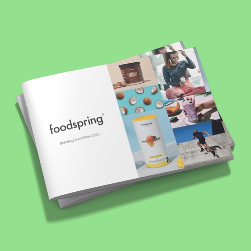 foodspring Branding Guidelines 2019