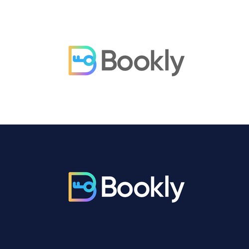 Modern logo concept for Bookly